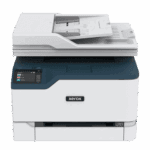 Imprimante multifonction Xerox® C235 vue de face Imprimante multifonction Xerox® C235 vue de face